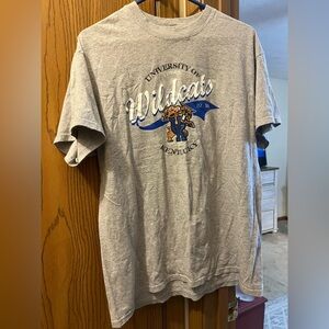 Men’s Gray Wildcats Graphic Tee